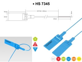 plomba plastikowa, plomba zabezpieczająca HS 7345