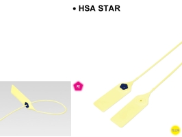 plomba plastikowa, plomba zabezpieczająca HSA Star
