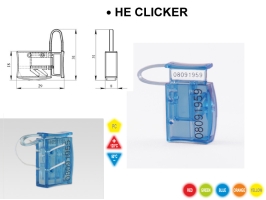 plomba linkowa, plomba zabezpieczająca HE Clicker