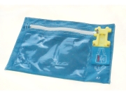 Torba bezpieczna, torba zabezpieczająca 230x170 mm niebieska