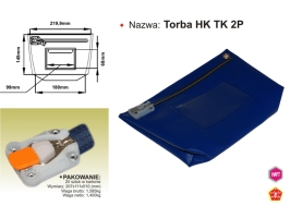 Torba bezpieczna, torba zabezpieczająca HK TK 2P 220x145 mm