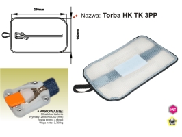 Torba bezpieczna, torba zabezpieczająca HK TK 3PP 230x140 mm