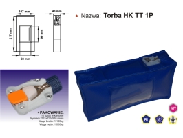 Torba bezpieczna, torba zabezpieczająca HK TT 1P 220x110x45 mm