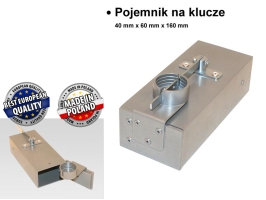 pojemnik plombowany referentką HUSSAR 40x60x160 mm