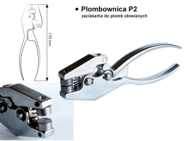 Plombownica P2 (zaciskarka do plomb ołowianych)
