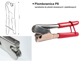 Plombownica P8 (zaciskarka do plomb ołowianych i plastikowych)
